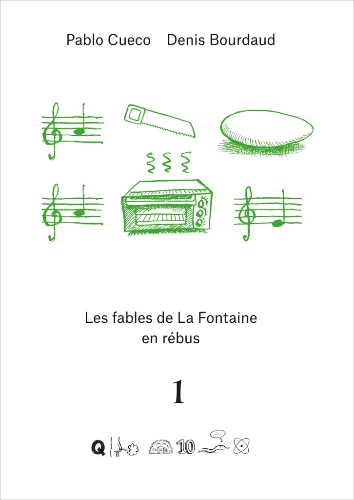 [9782490245055] La cigale et la fourmi - les fables de La Fontaine en rébus