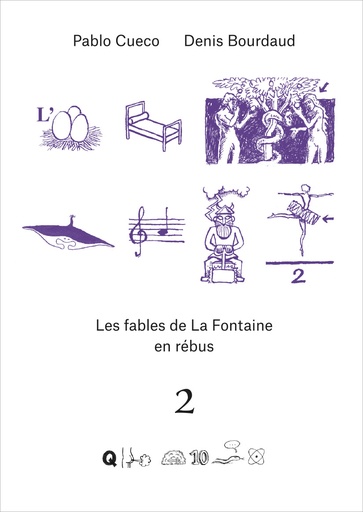 [9782490245178] Le lièvre et la tortue - les fables de La Fontaine en rébus